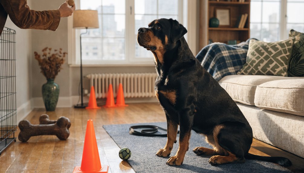 apartment rottweiler training essentials