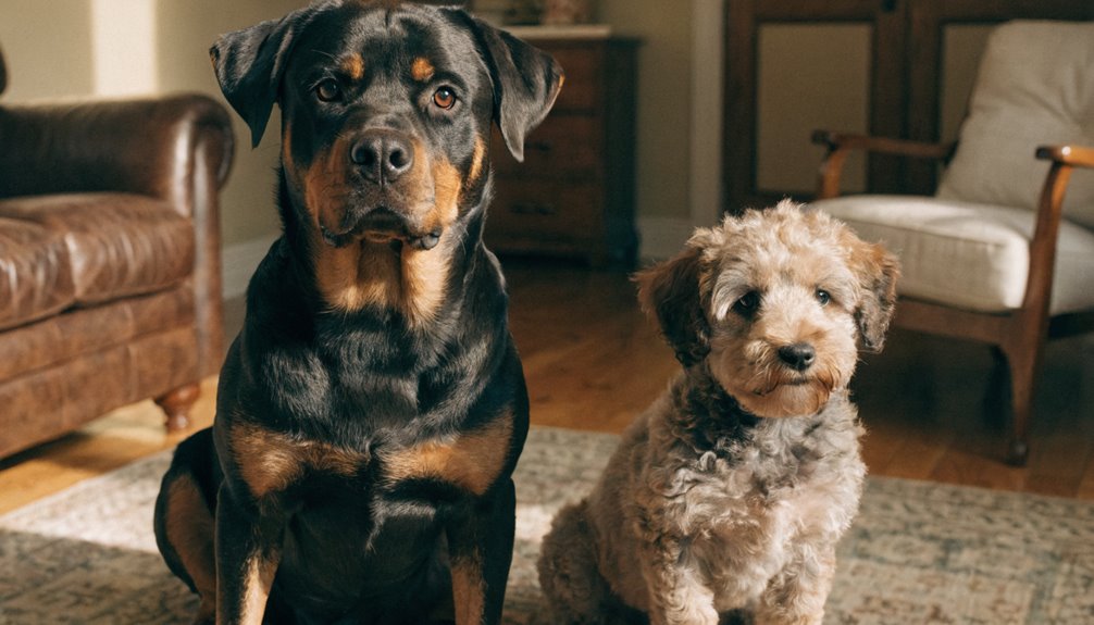 rescue rottweiler or puppy