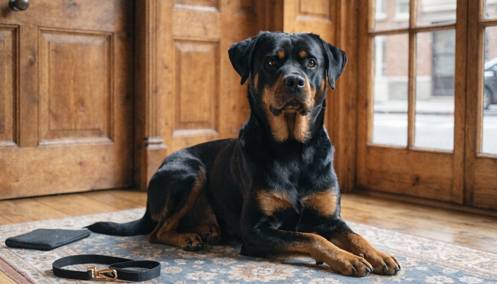 rottweiler calmness training protocol